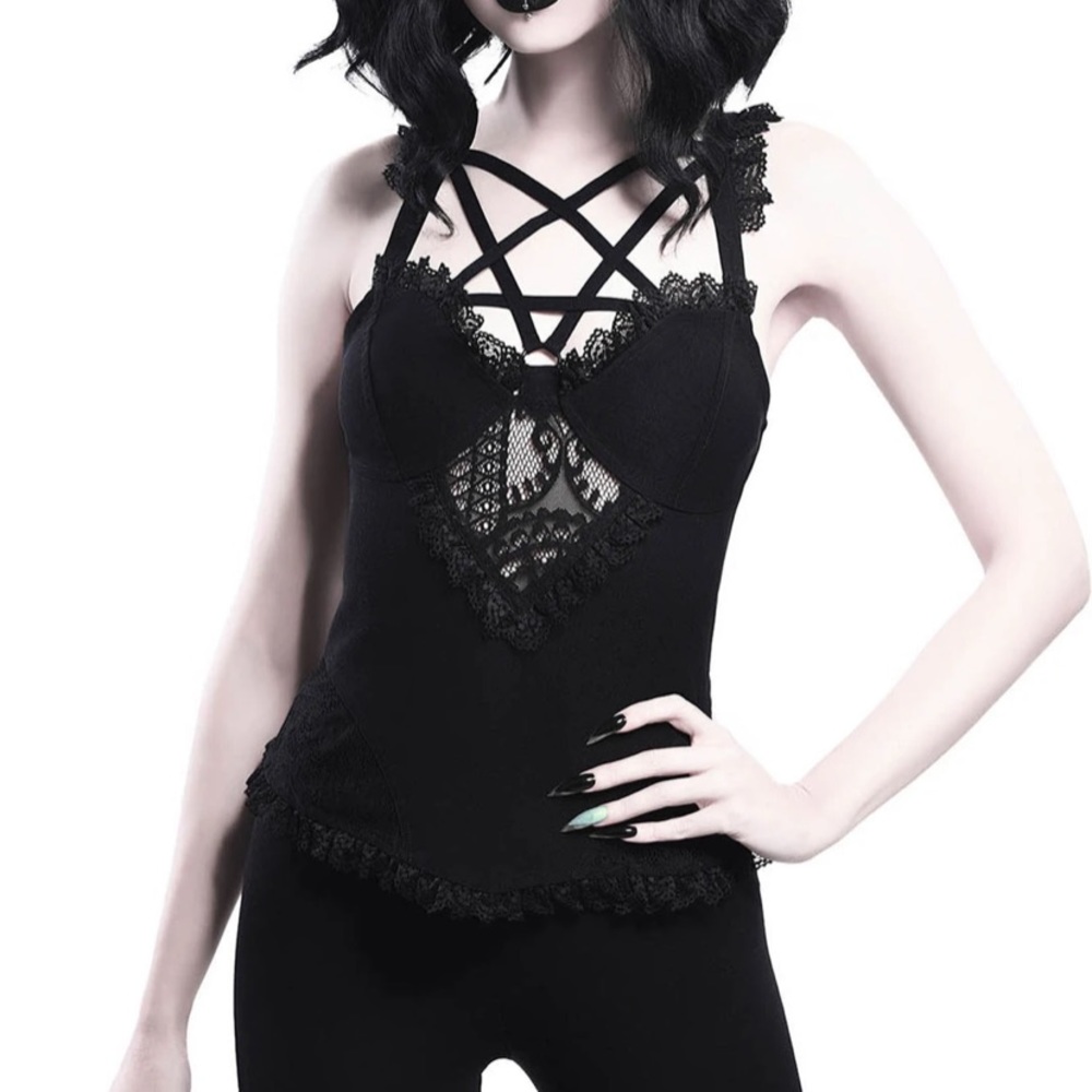 Killstar Lydia Harness Top